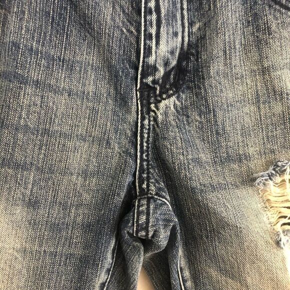 Crysp Denim distressed Blue Jeans size 30 - Picture 7 of 10